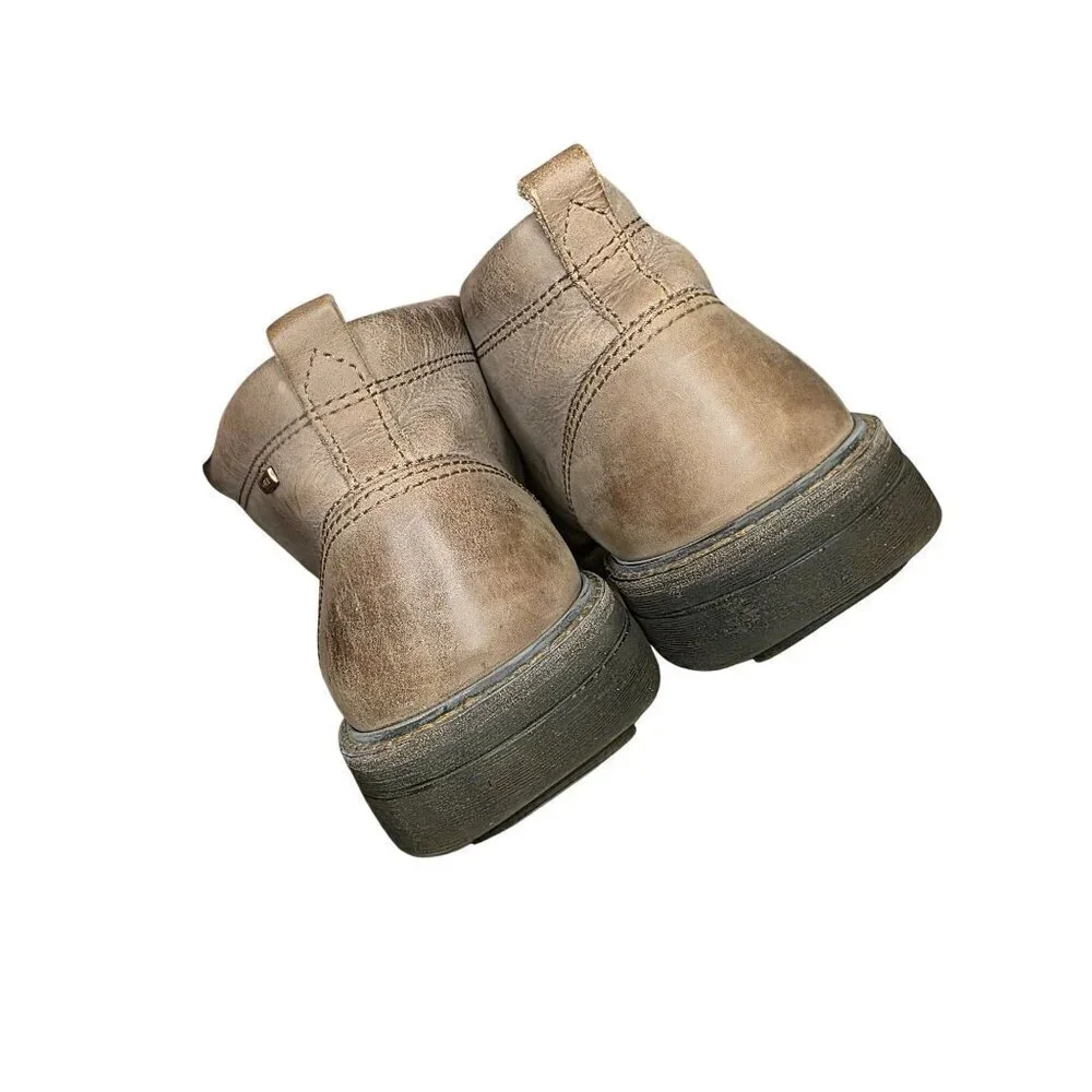 Ecco Turn‎ GTX Gore Tex Leather Chukka Boots Mens 42 8 - 8.5 US Brown Waterproof